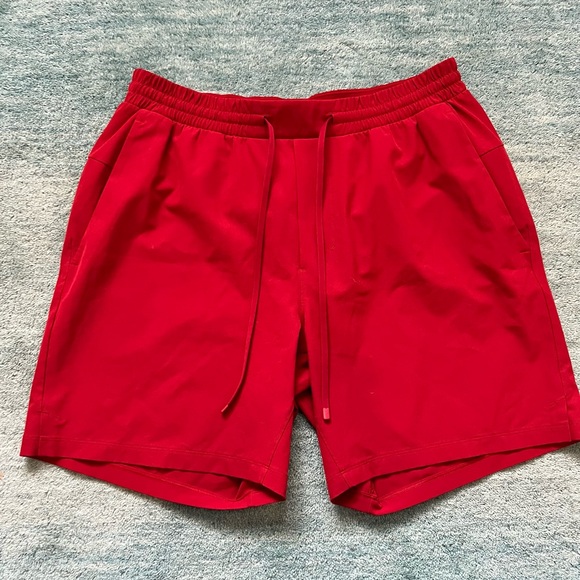 Red Lululemon Swim Short - Picture 1 of 4